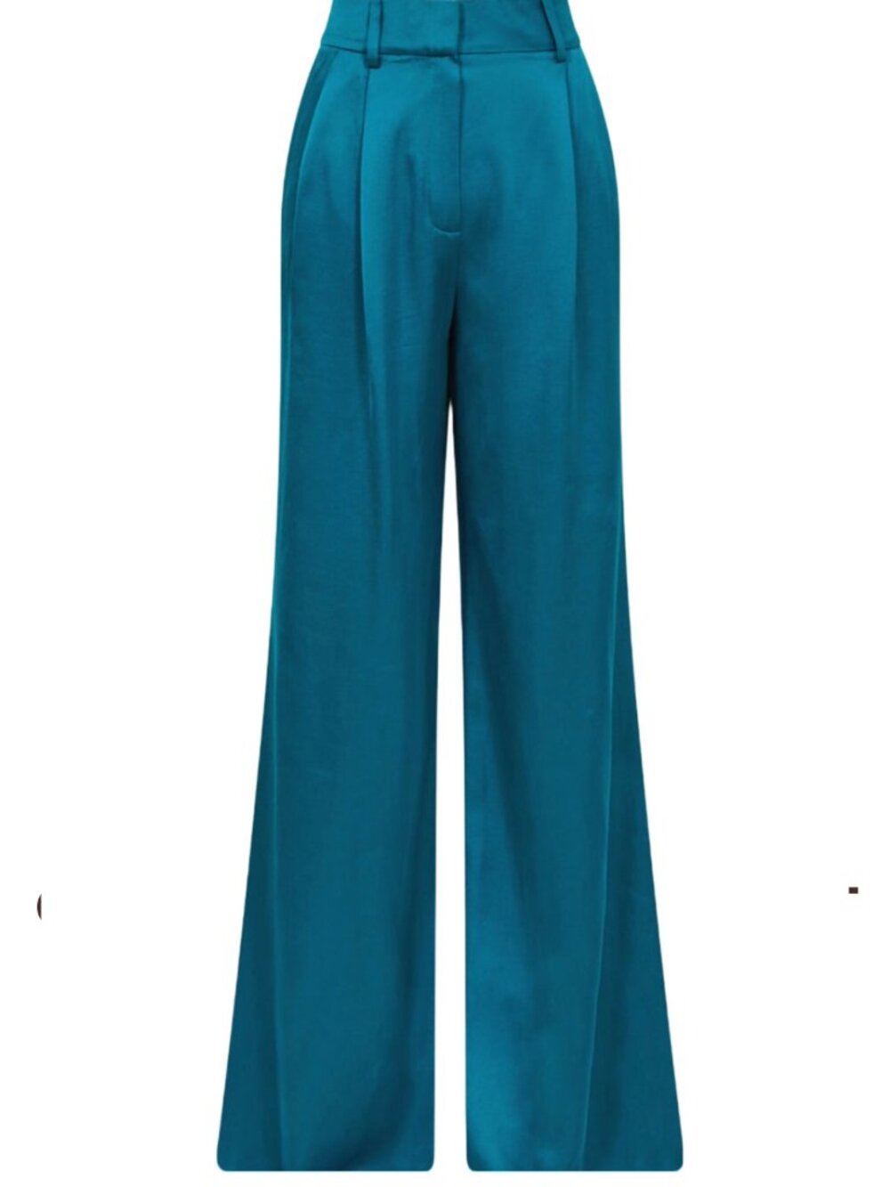 Reiss Rina Blue Wide Leg Trouser Pants Size 2
